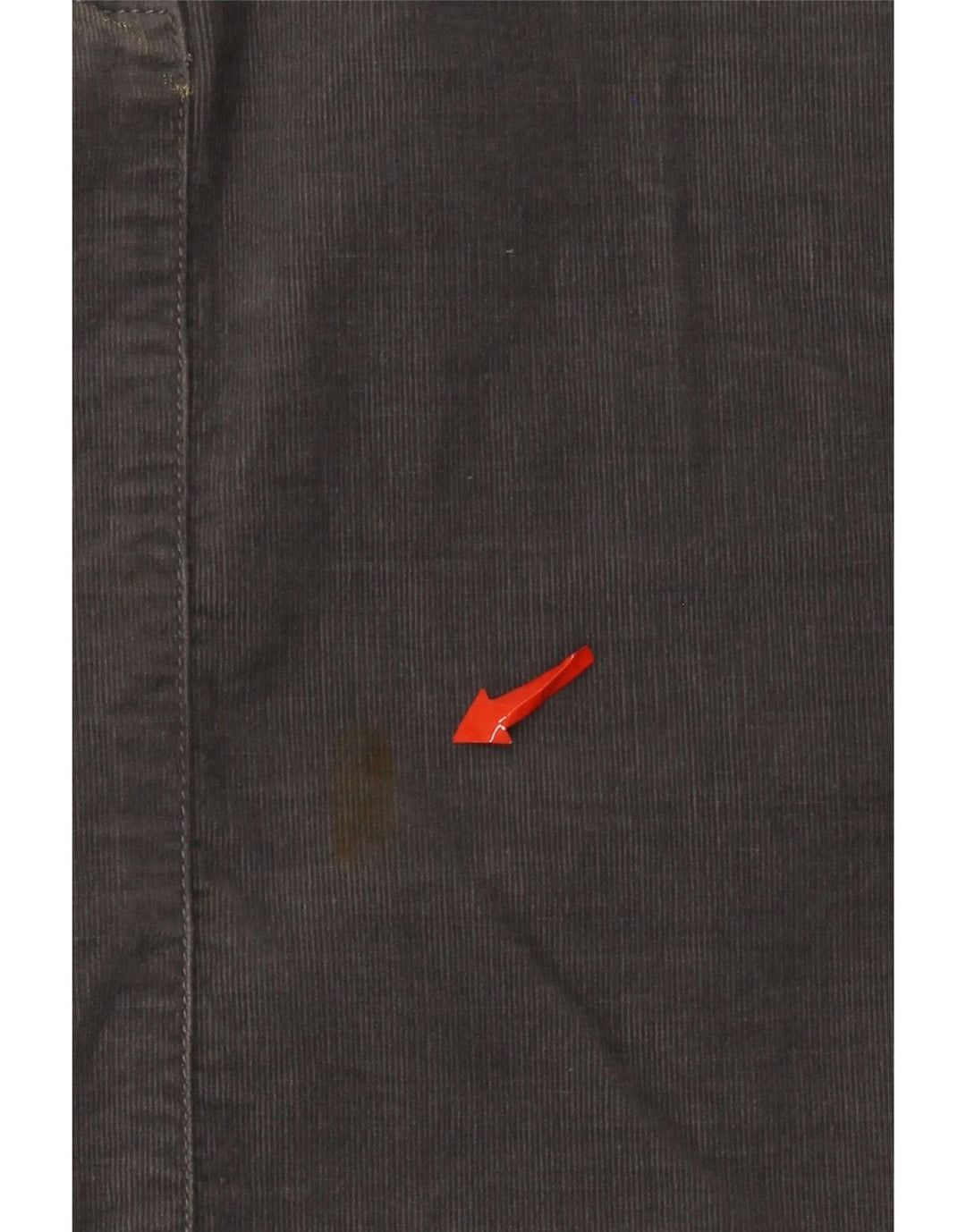 Benetton Dame Mini Corduroy Nederdel IT 42 Medium W30 Grå Bomuld