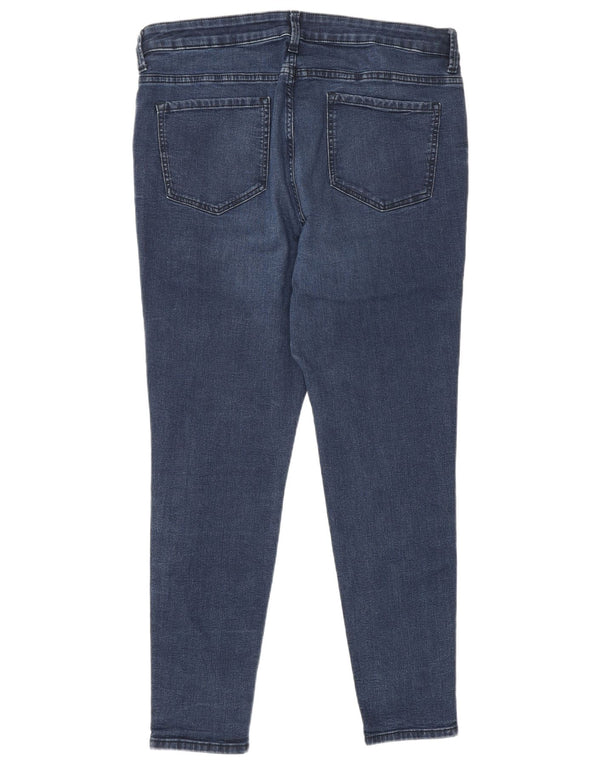 Marks & Spencer Dame The Ivy Skinny Jeans UK 18 XL W36 L28 Blå