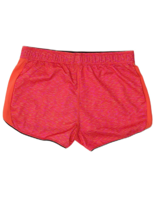 Reebok Sportshorts til kvinder UK 14 Large Pink Flecked Polyester