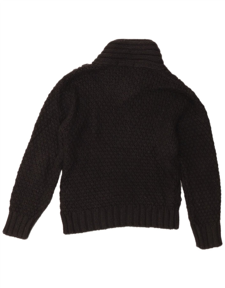 Zara Herre V-hals sweater Medium Sort Akryl