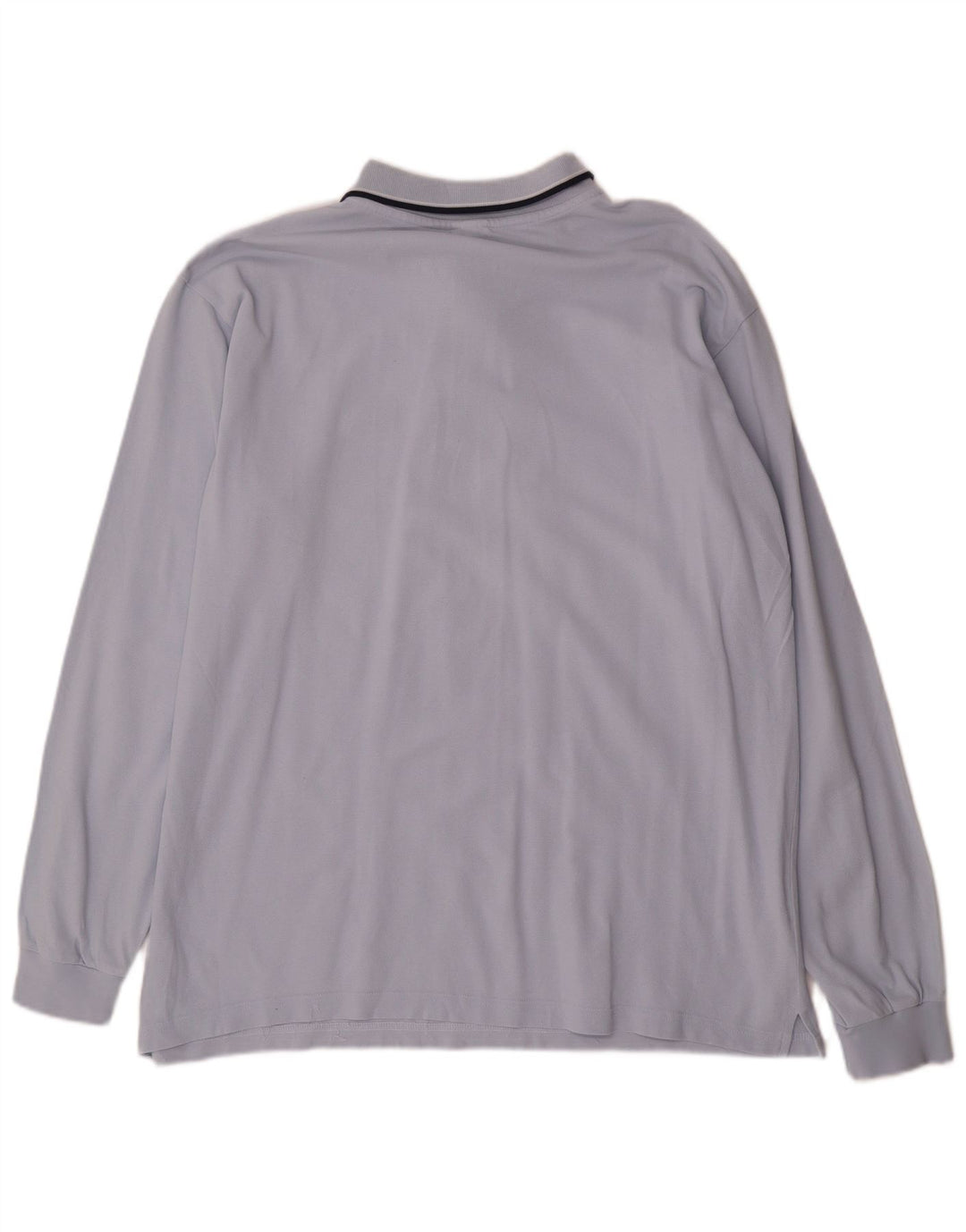 Spalding Langærmet Polo Shirt til mænd XL Blå Bomuld