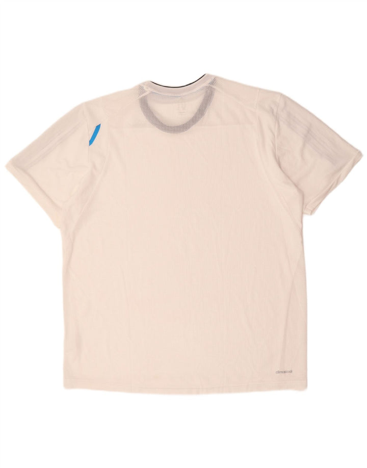 Adidas Herre Climacool T-Shirt Top XL Hvid