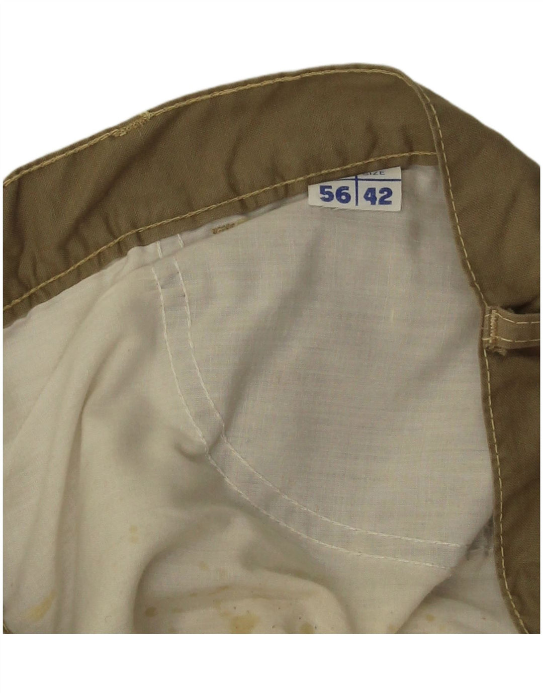POP 84 Straight Casual Bukser til mænd W36 L31 Khaki