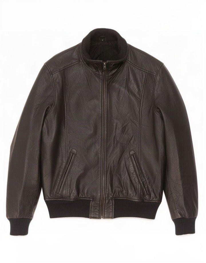Vintage herre læderjakke UK 38 Medium Black