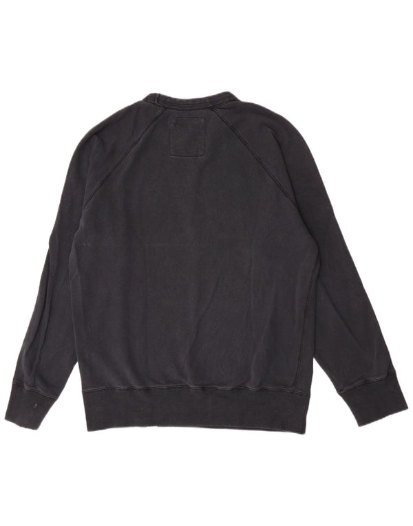 Franklin Marshall Mens Sweatshirt Jumper Large Black Cotton