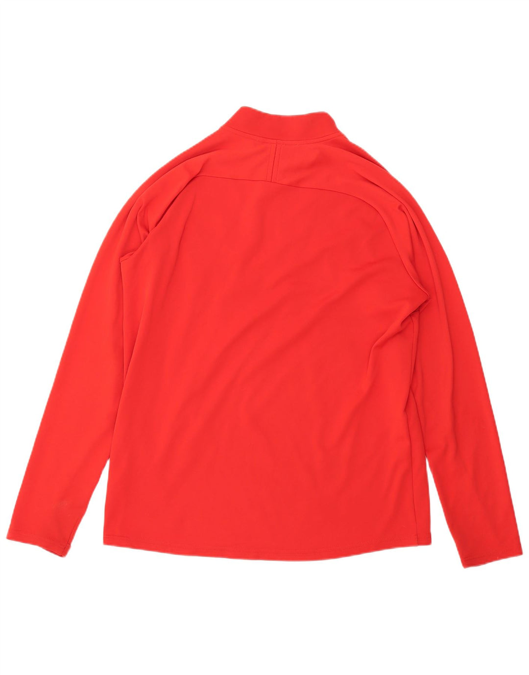 Nike Herre Dri Fit Grafisk Pullover med lynlåshals Træningsdragt Top Stor Rød