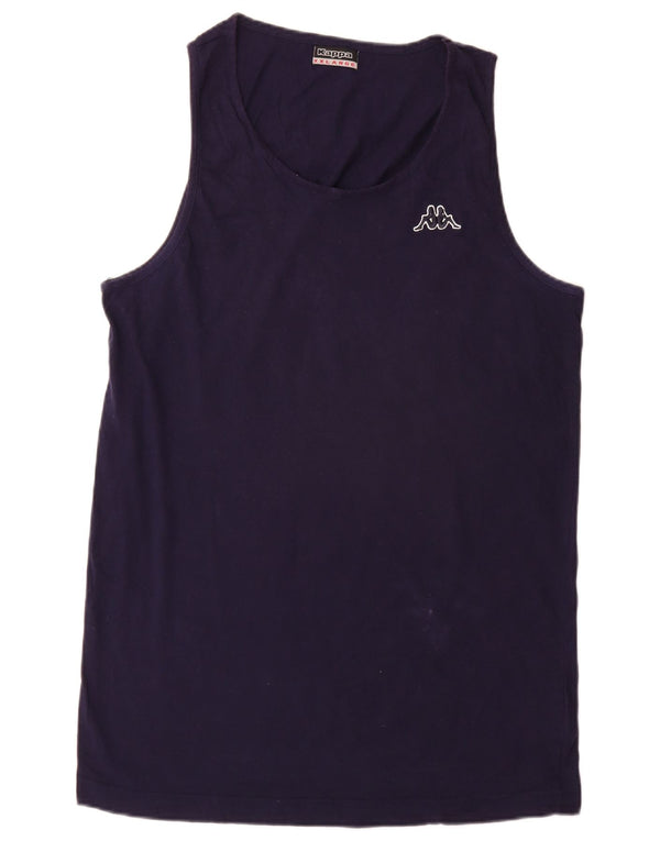 Kappa Herrevest Top 2XL Marineblå Bomuld