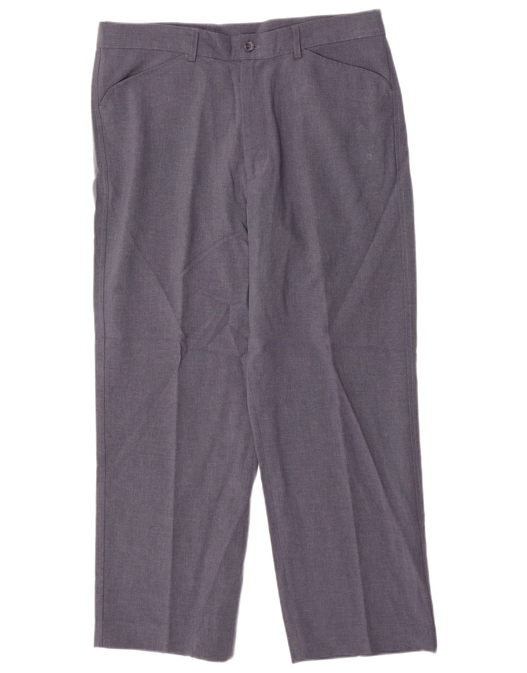 Farah Straight Casual Bukser til mænd W36 L29 Blå Polyester