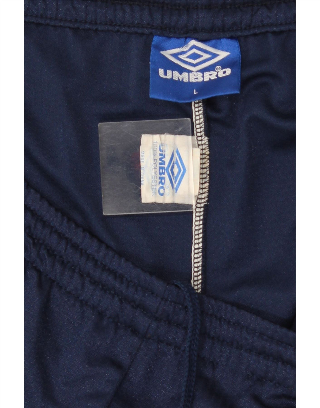 Umbro Herre grafiske sportsshorts Store marineblå geometriske polyester
