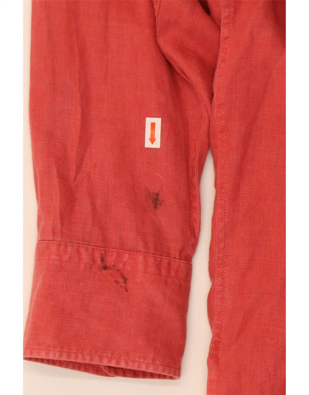 Hugo Boss herre Slim Fit skjorte XL rød hør