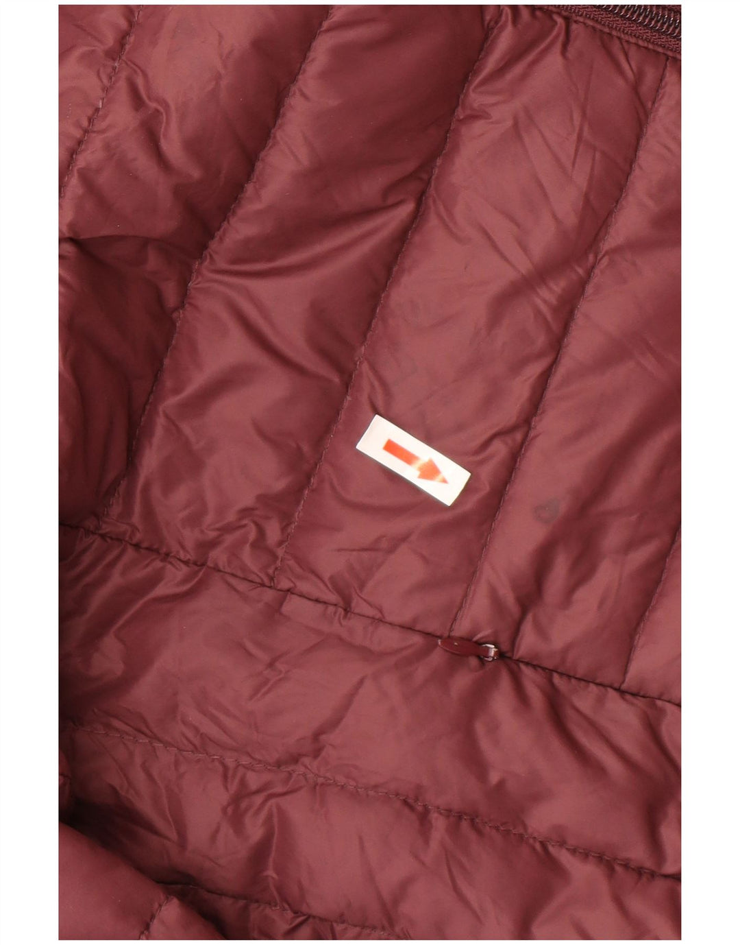 Schott Herre hættepolstret jakke UK 40 Large Burgundy Nylon