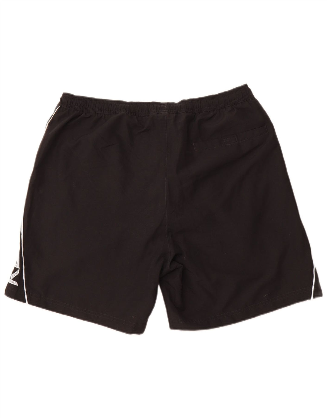 REEBOK Herre grafiske sportsshorts, store sorte polyester