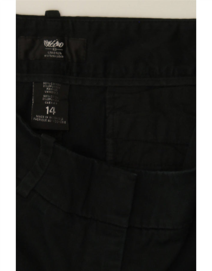 MOSSIMO Womens Chino Shorts US 14 XL W36 Black Cotton Vintage Mossimo and Second-Hand Mossimo from Messina Hembry 
