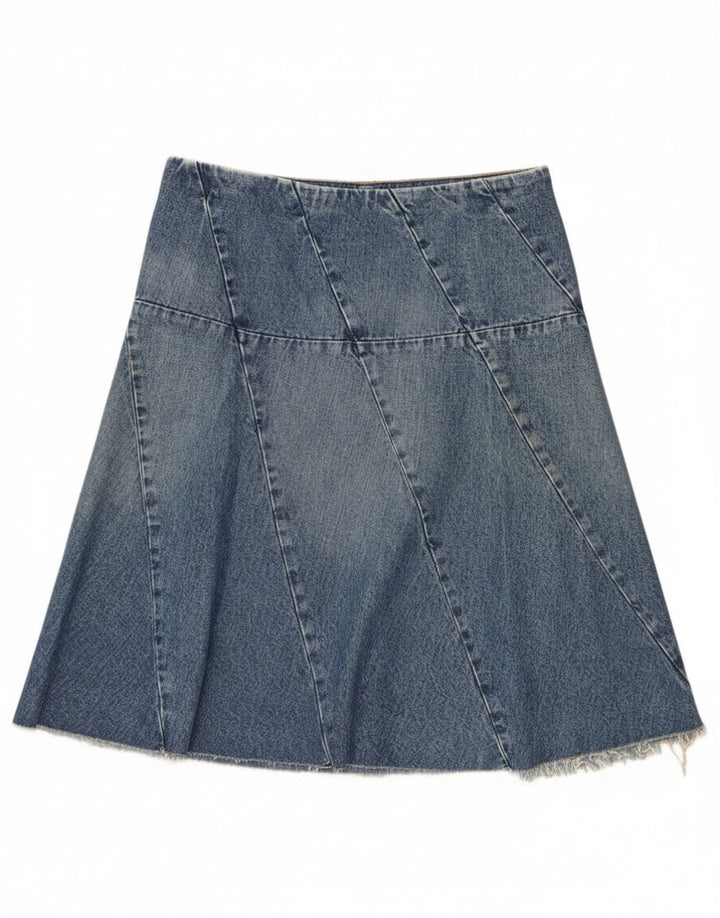 Nautica Dame Denim Nederdel US 6 Medium W30 Blå Bomuld