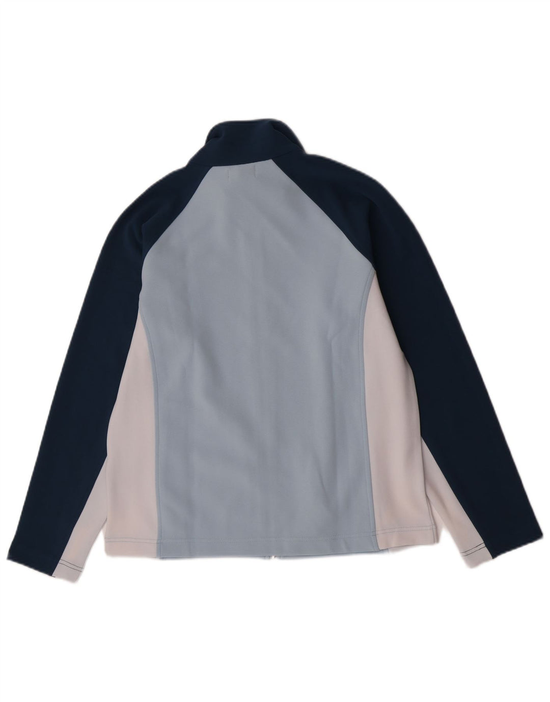 Kappa træningsdragt topjakke til kvinder UK 16 Stor blå farveblok polyester