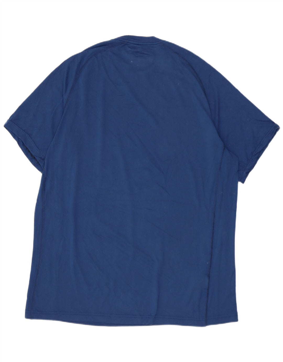 EDDIE BAUER Herre T-Shirt Top Stor Blå Polyester