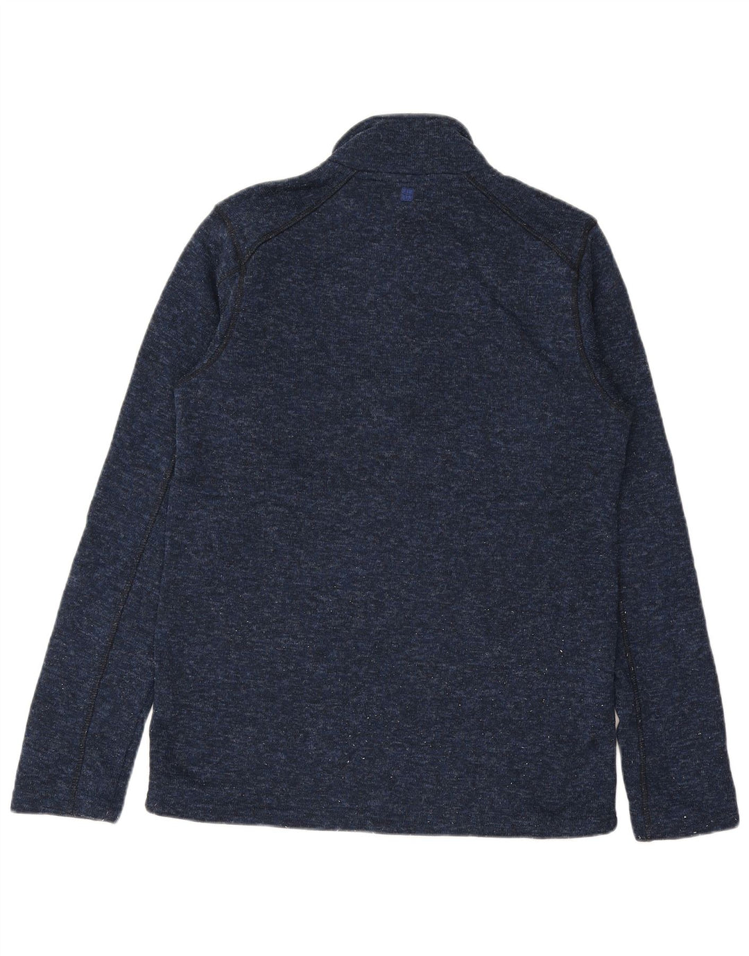Mountain Warehouse Herre Zip Neck Jumper Sweater Medium Navy Blue