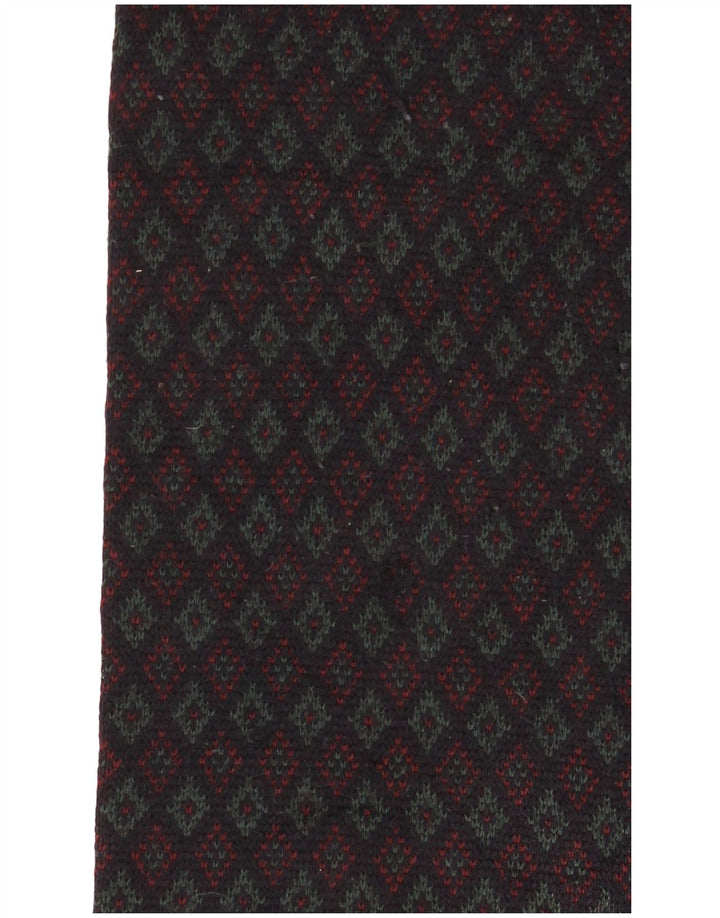 MONTECATINI Herre V-hals sweater Stor Flerfarvet Geometrisk