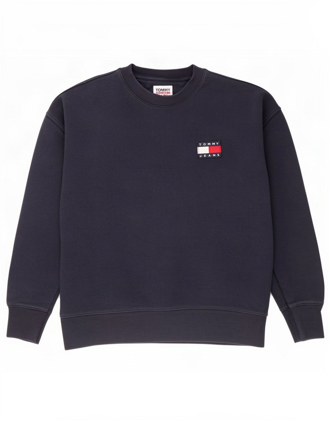 Tommy Hilfiger Herre Sweatshirt Jumper Medium Navyblå Bomuld