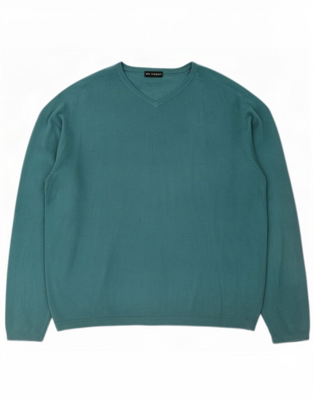 Marks & Spencer Herre V-hals sweater XL Grøn Akryl