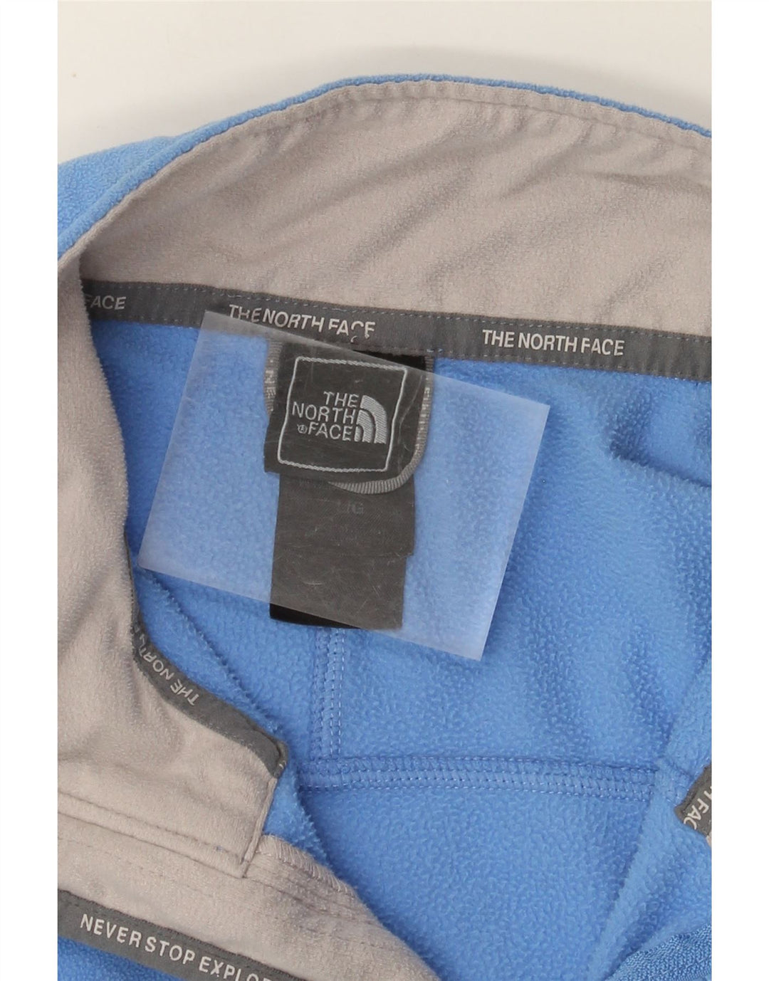 The North Face Fleecejakke til kvinder UK 16 Stor Blå Polyester
