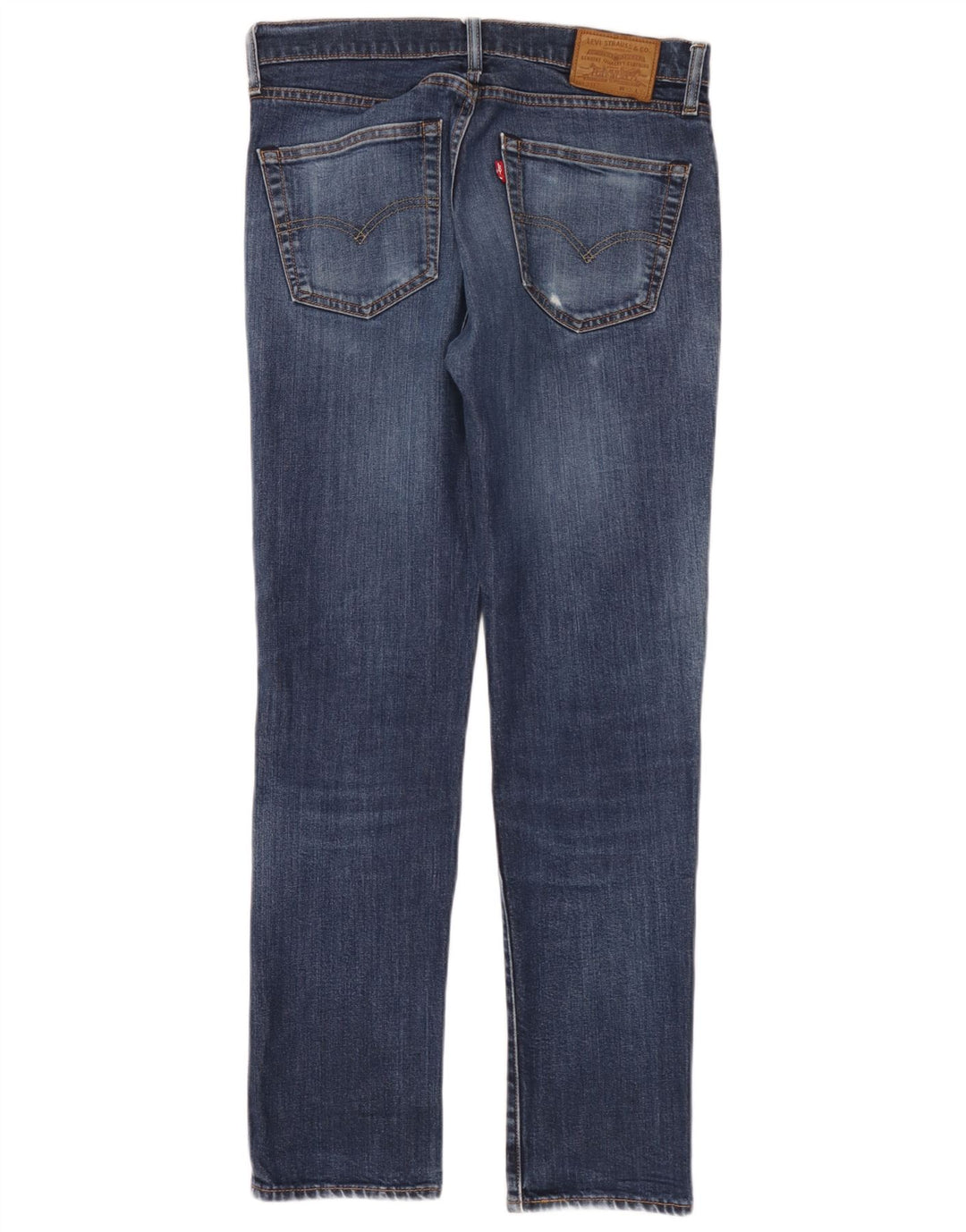 Levi's Herre 511 Slim Jeans W32 L32 Marineblå Bomuld