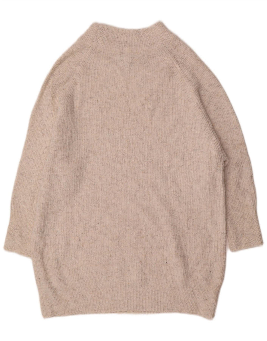 Topshop Dame Jumper Dress UK 10 Small White Polyester