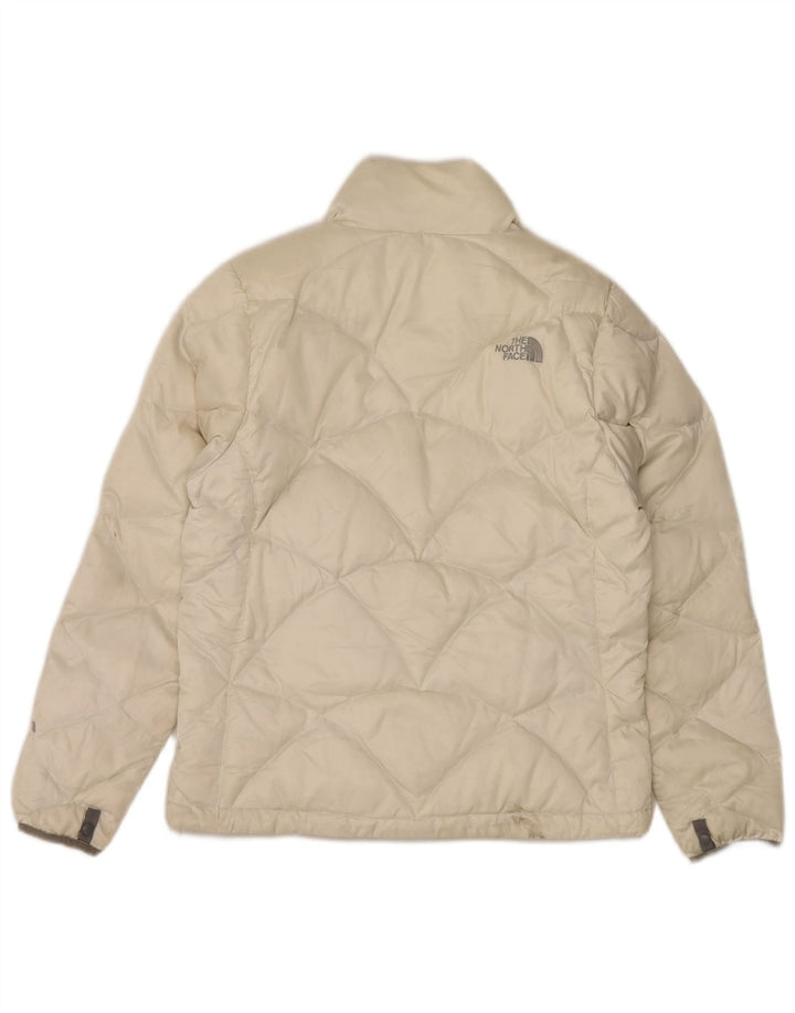 The North Face Dame Polstret Jakke UK 16 Large Off White Nylon