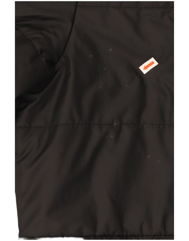 ADIDAS Polstret jakke til mænd UK 38 Medium Sort Polyester