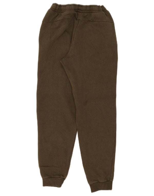 Puma Boys Grafisk træningsdragt Bukser Joggers 13-14 år Khaki Cotton