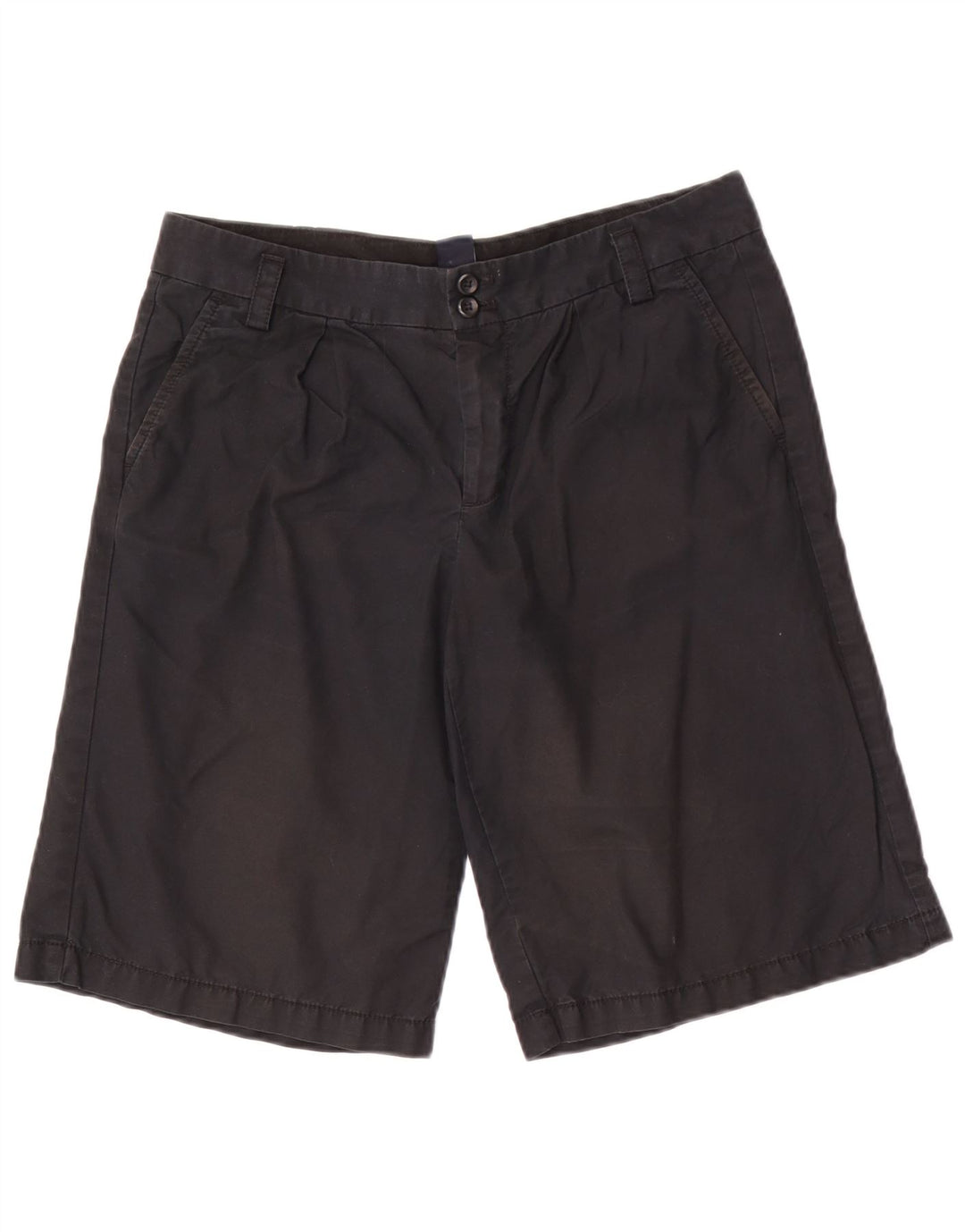 Gap Dame Chino Shorts UK 12 Medium W32 Sort Bomuld