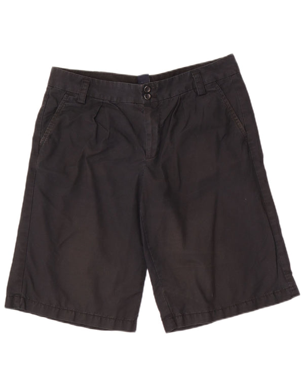 Gap Dame Chino Shorts UK 12 Medium W32 Sort Bomuld