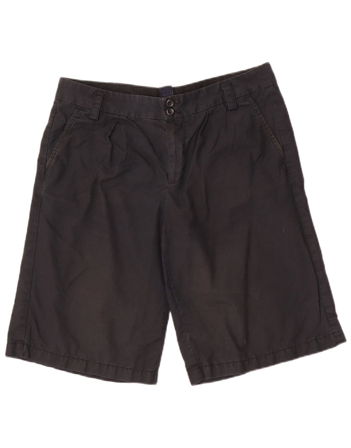 Gap Dame Chino Shorts UK 12 Medium W32 Sort Bomuld