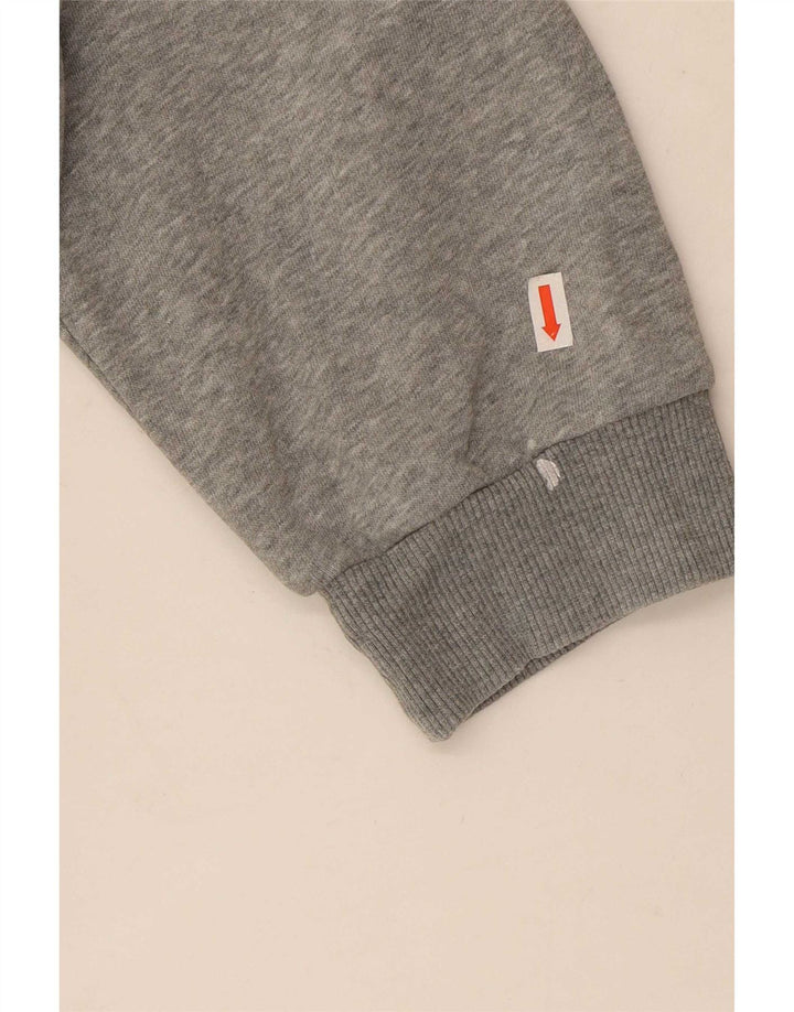 Puma Herre Grafisk Sweatshirt Jumper 4XL Grå Flecked Bomuld