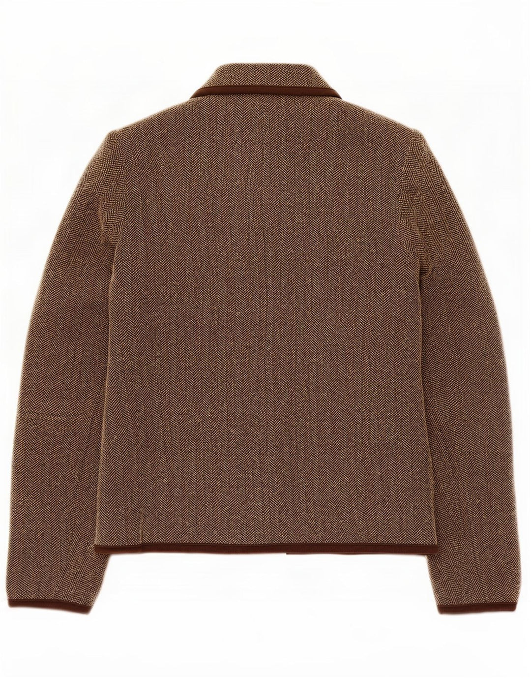 Marks & Spencer Dame Blazer Jacket UK 10 Lille brun sildeben