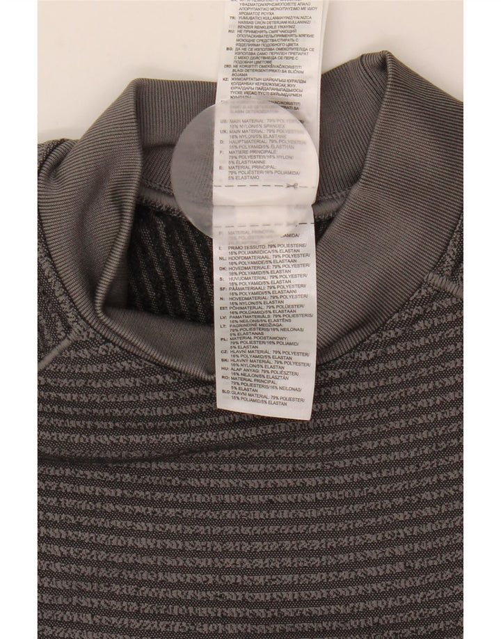 Adidas Herre Top Langærmet Medium Grey Polyester