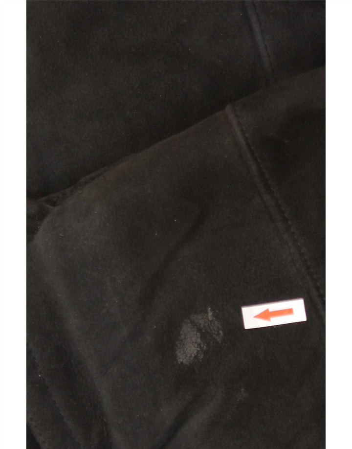 Vintage Dame Shearling Jacket UK 18 XL Sort