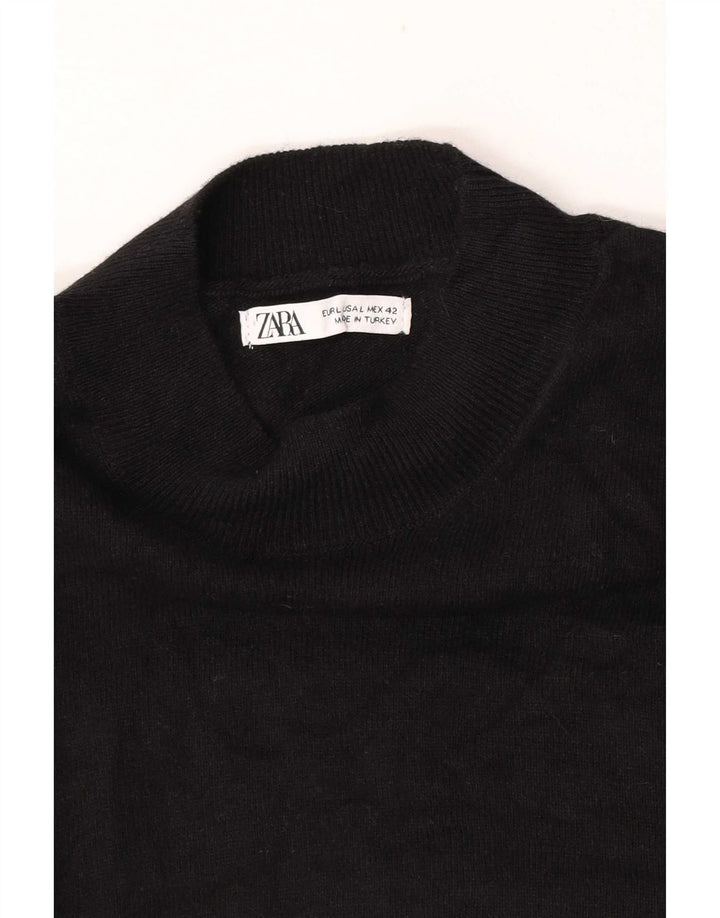 Zara Herre Turtle Neck Jumper Sweater Large Sort