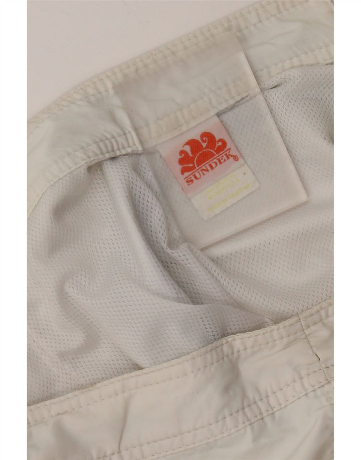 Sundek Herre badeshorts Stor Hvid Nylon