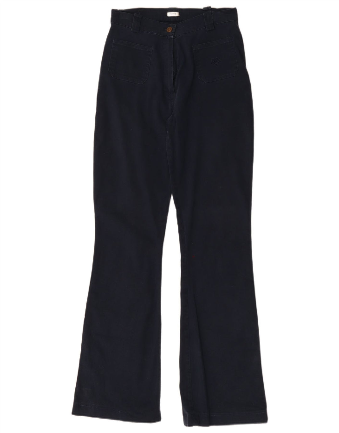 Onyx Dame Flare Casual Bukser W26 L31 Marineblå