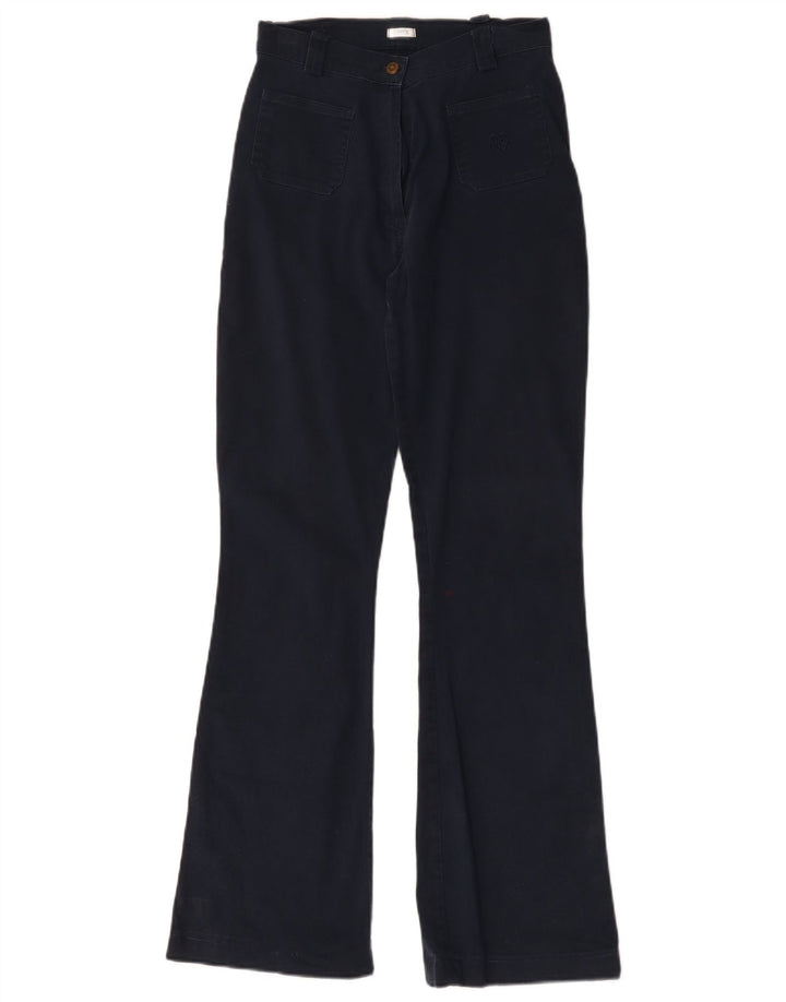 Onyx Dame Flare Casual Bukser W26 L31 Marineblå