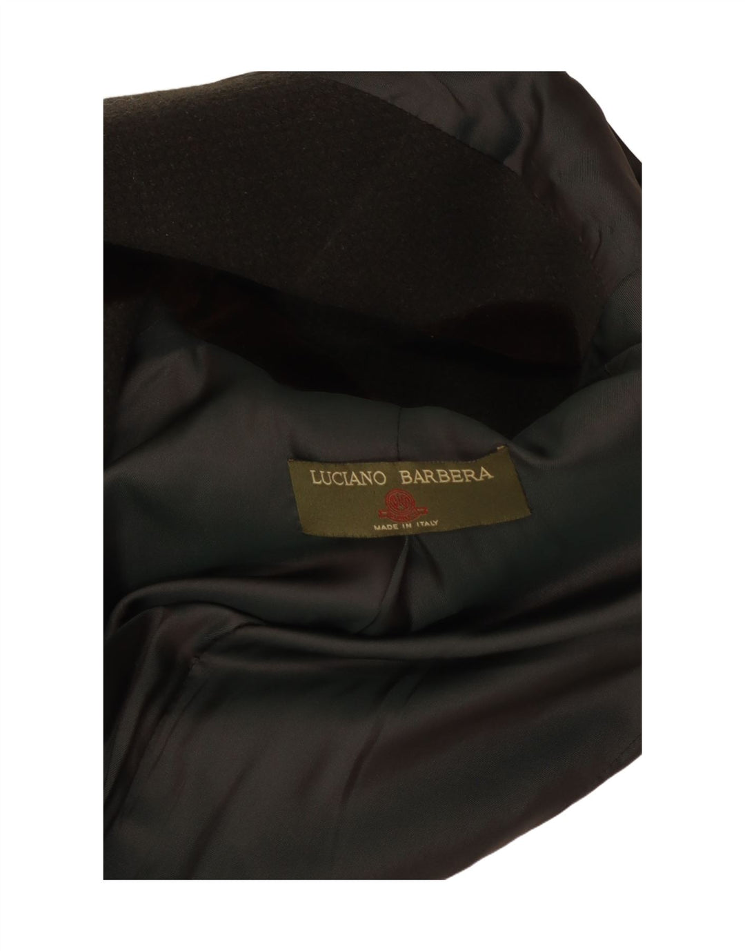 Luciano Barbera Dame 4-knaps blazerjakke IT 44 Medium Grøn Angora