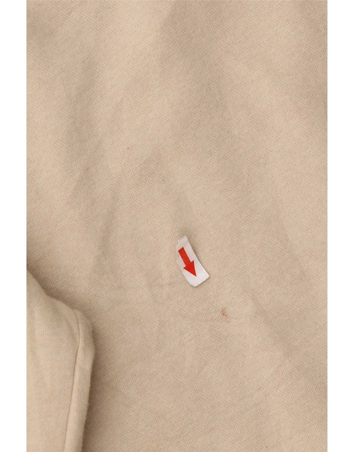 Nike Sweatshirt til mænd, stor beige bomuld