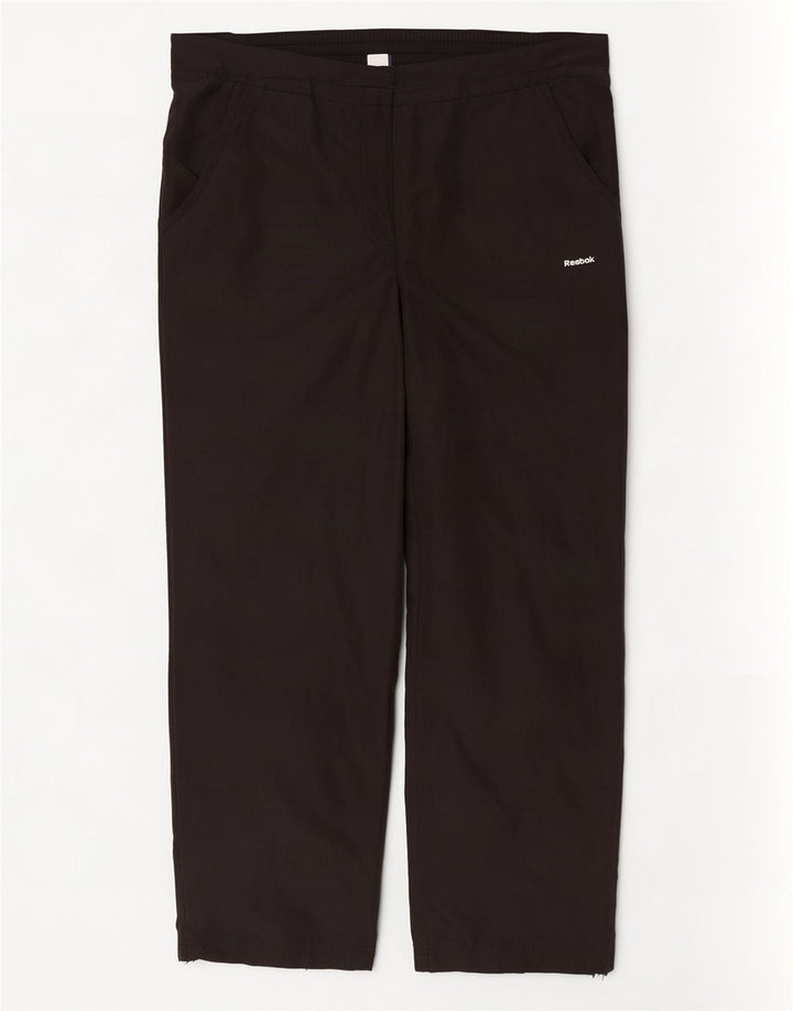 Reebok Træningsdragtsbukser til kvinder UK 20 2XL Sort Polyester