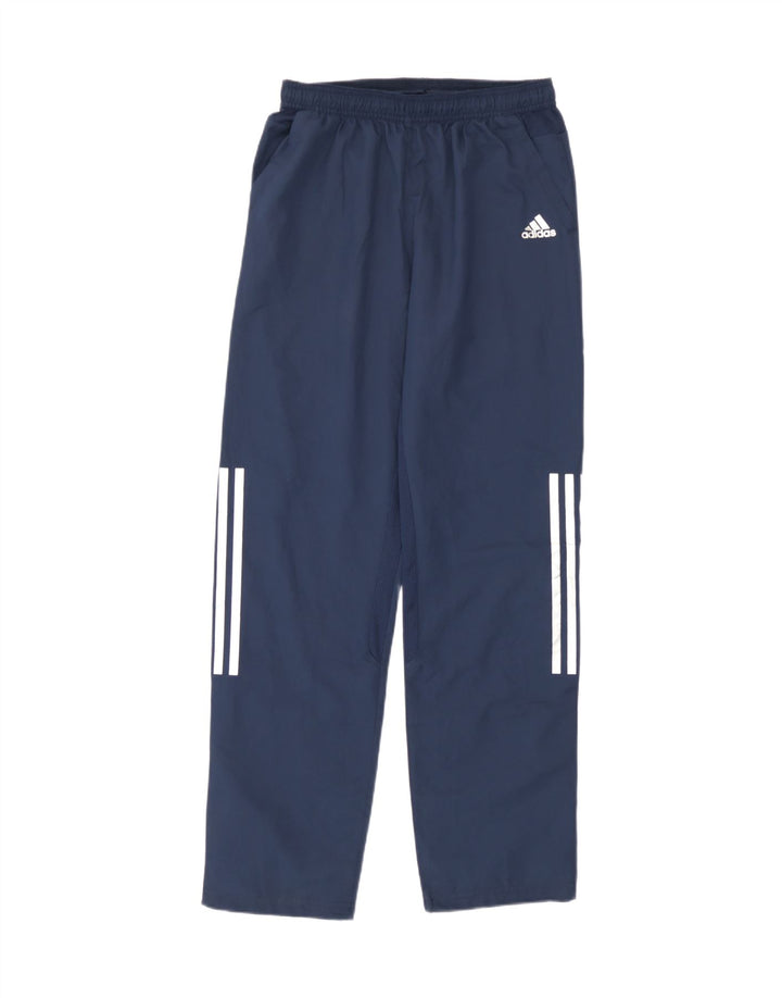 Adidas drenge Climacool træningsdragt bukser 13-14 år marineblå polyester