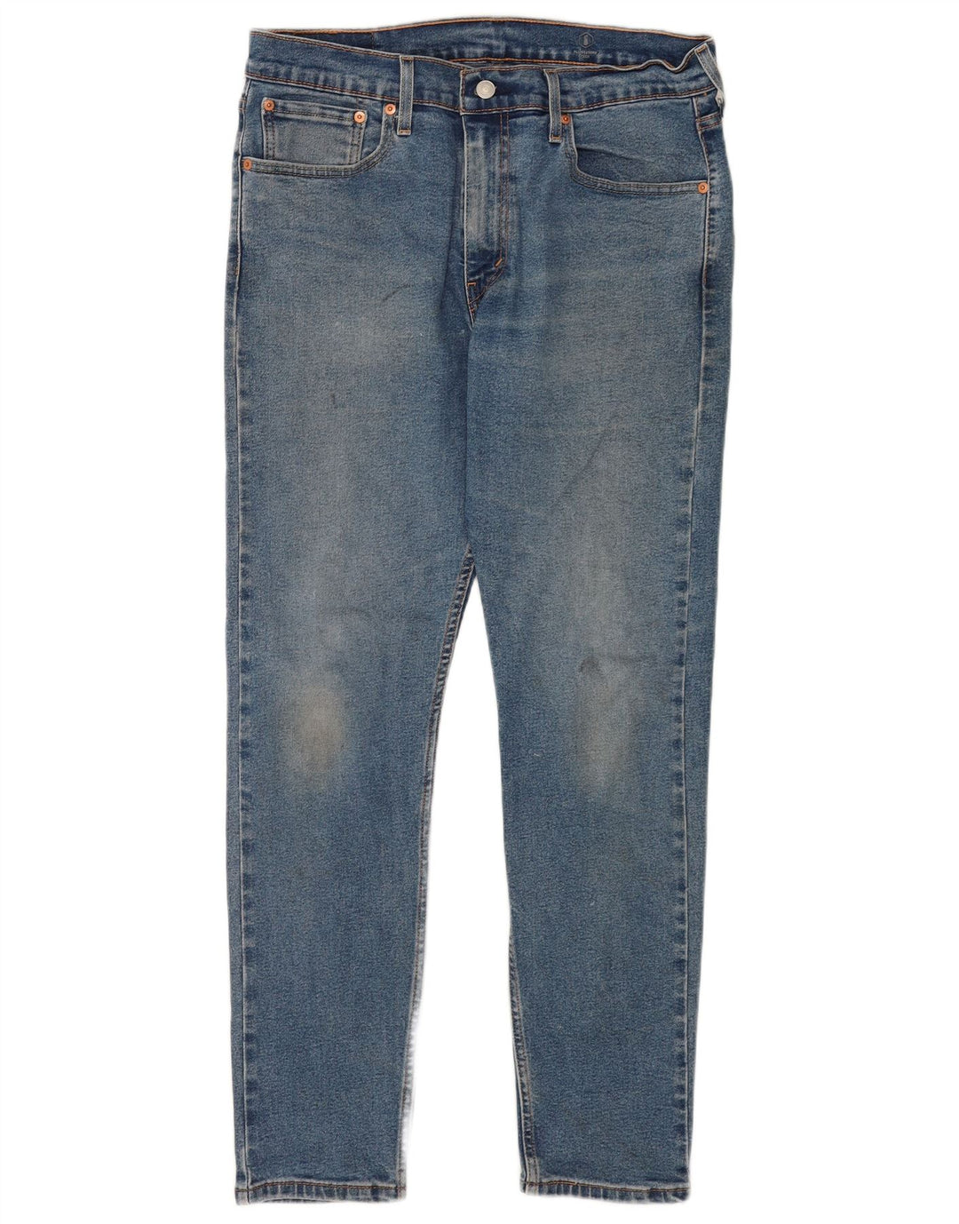 Levi's Herre 512 Slim Tapered Jeans W32 L32 Blå Bomuld
