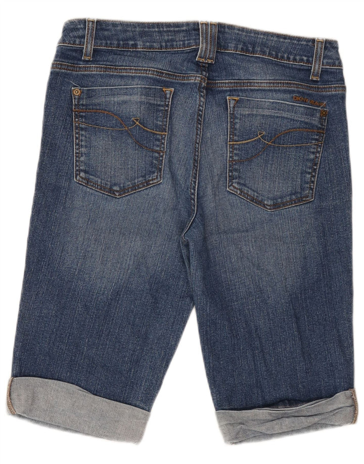 DKNY Dame denim Shorts US 12 Large W32 Blue Cotton