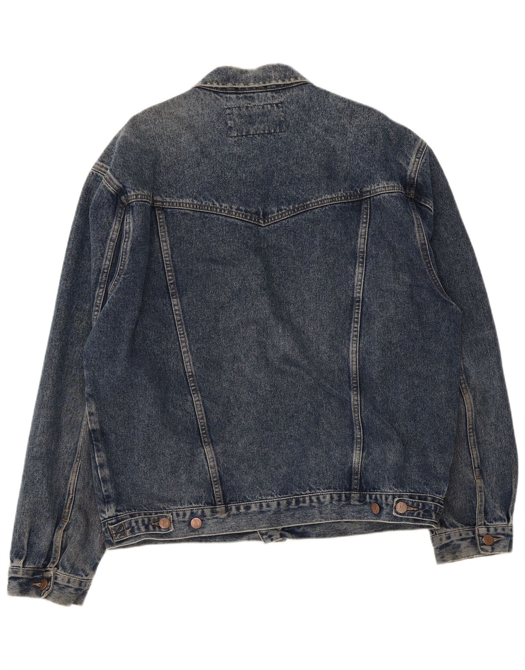 Wrangler Herre denimjakke UK 42 XL Blå Bomuld