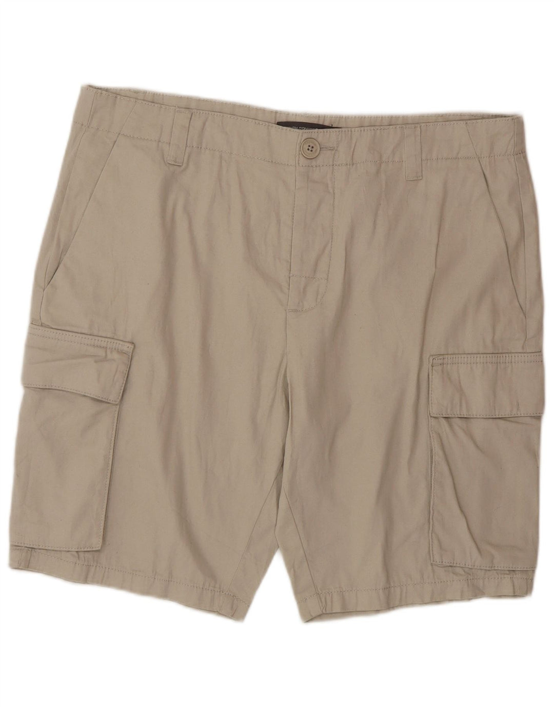 French Connection Herre Cargo Shorts Large W36 Beige Bomuld