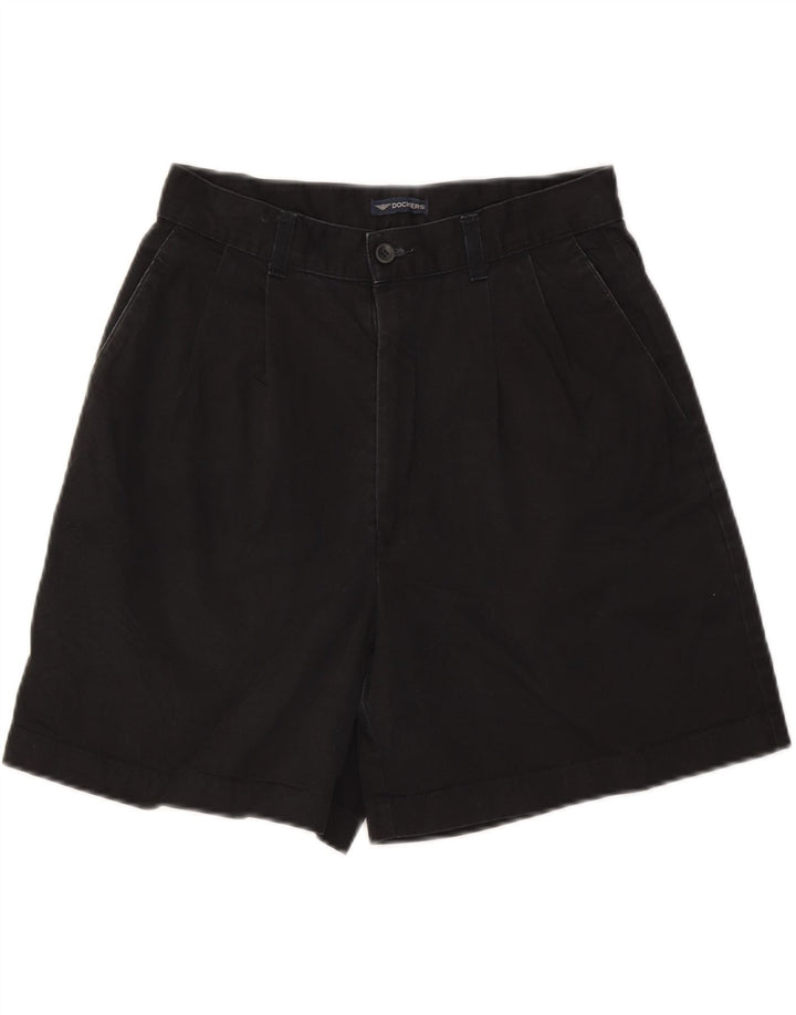 DOCKERS Mens Chino Shorts  W28 Small Black Vintage Dockers and Second-Hand Dockers from Messina Hembry 